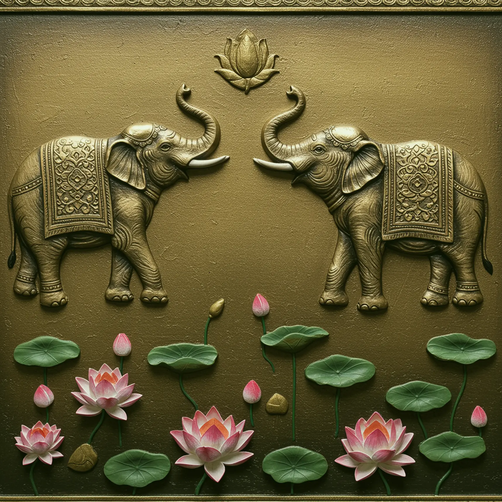 Calm Thai-inspired decor